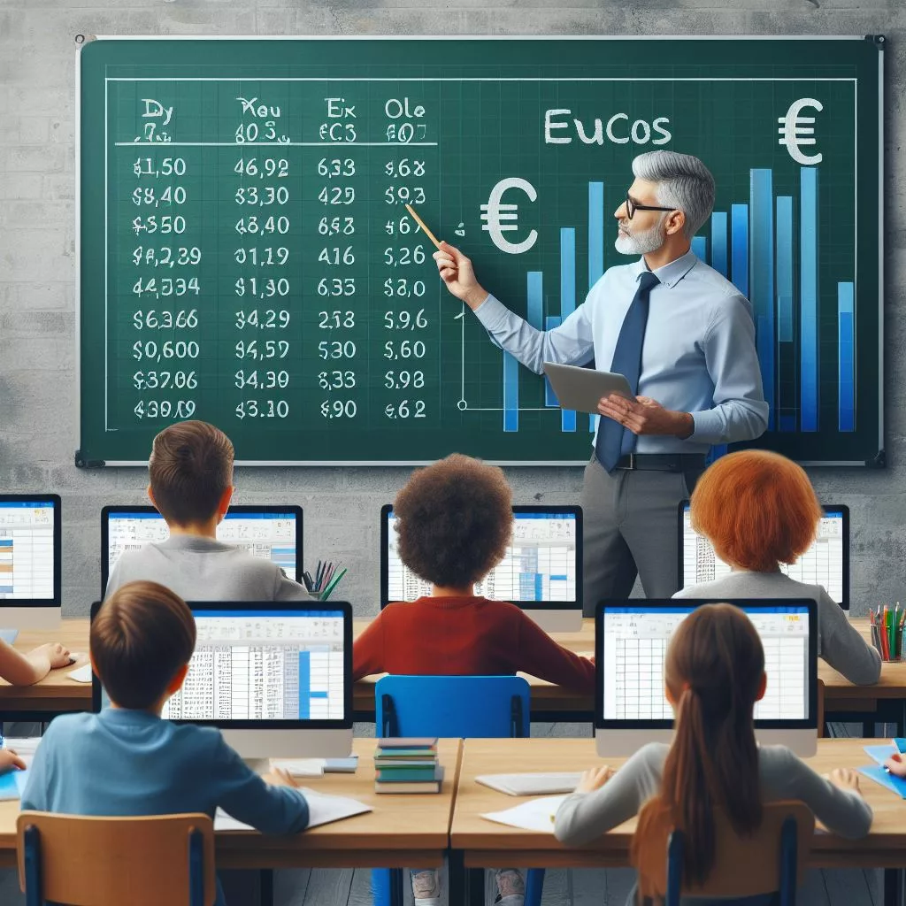 Professore spiega il budget ai suoi alunni - Scuola secondaria